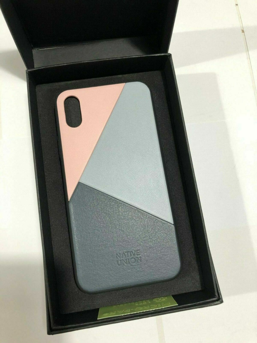 Native Union Clic Marquetry Luxury Fashion Leather Case Cover for