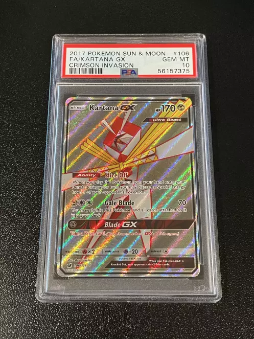 Kartana GX - Crimson Invasion Pokémon card 106/111