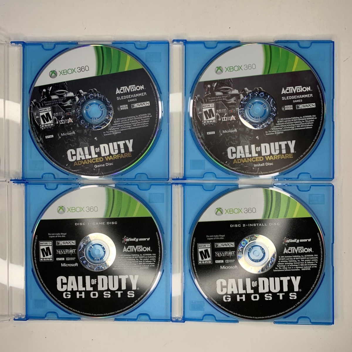Call of Duty: Advanced Warfare Call of Duty COD Ghosts Xbox 360