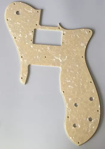 For US 72' Telecaster Custom Guitar Pickguard Wide Range , 4 Ply Cream Pearl