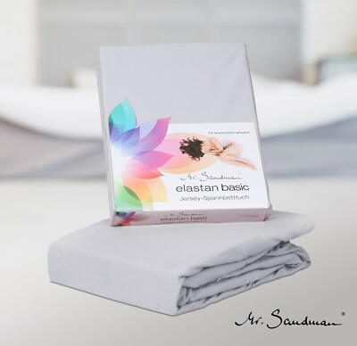 Mr. Sandman - Elastan Basic, Spannbetttuch für Matratzen und Boxspringbetten 