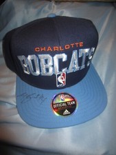 Michael Kidd-Gilchrist SIGNED Draft Hat Cap Charlotte Bobcats NBA Adidas