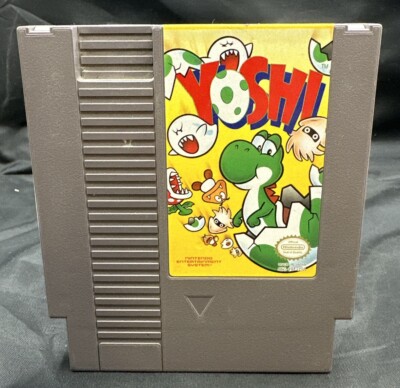 Yoshi (Nintendo NES) Authentic Tested VGB1