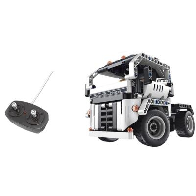 RC Baustein LKW Laster Baustellenfahrzeug Qihui 8018 Bausteinspielzeug