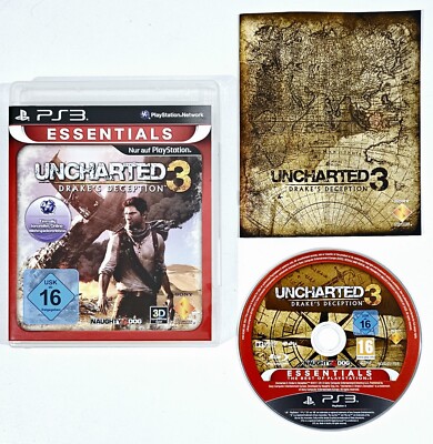PlayStation 3 Action Adventure UNCHARTED 3 - DRAKE'S DECEPTION dt. Rollenspiel