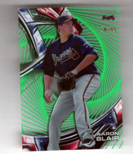 2016 Topps High Tek 50 /99 Aaron Blair #HT-AB Rookie / RC MLB BASEBALL CARD