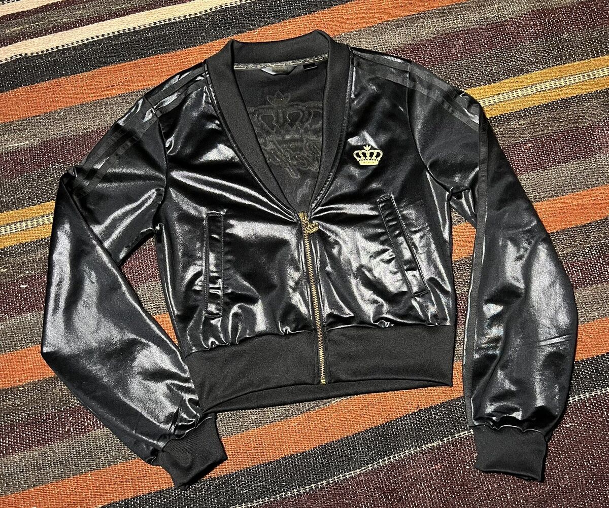 Adidas X Missy Elliot Size XS Shiny Black Gold Respect Me Adidas X Missy Elliot Size XS Shiny Black Gold Respect Me