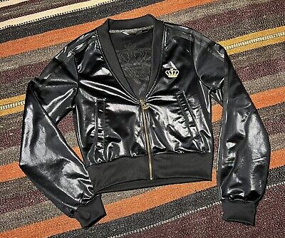 Adidas X Missy Elliot Size XS Shiny Black Gold Respect Me Adidas X Missy Elliot Size XS Shiny Black Gold Respect Me