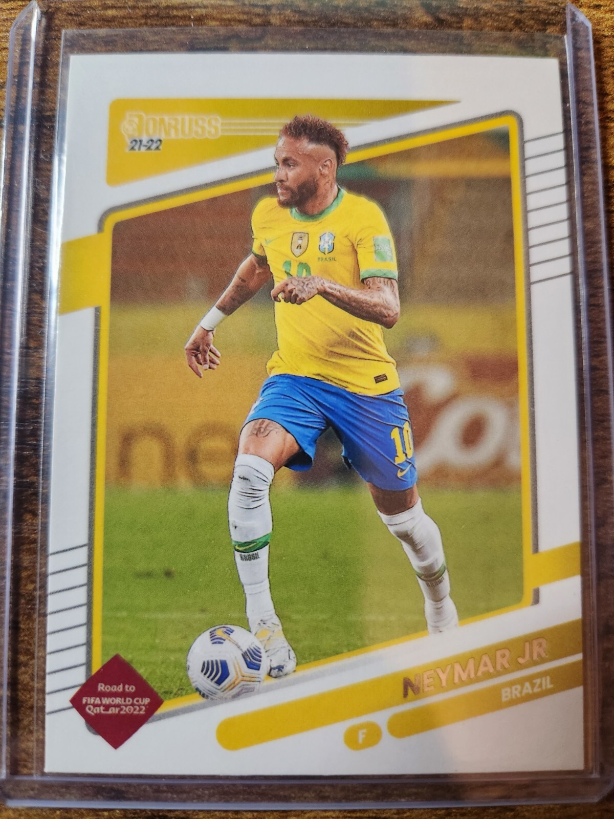 2021-22 Donruss Road to FIFA World Cup Neymar Jr. #18 Brazil
