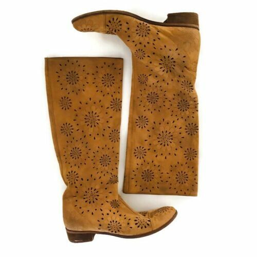 Anthropologie Boots Foxglove Brown 