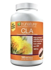 trunature Tonalin CLA 1620 mg. Fat Reduction, Lean Muschle Mass, 180 Softgels