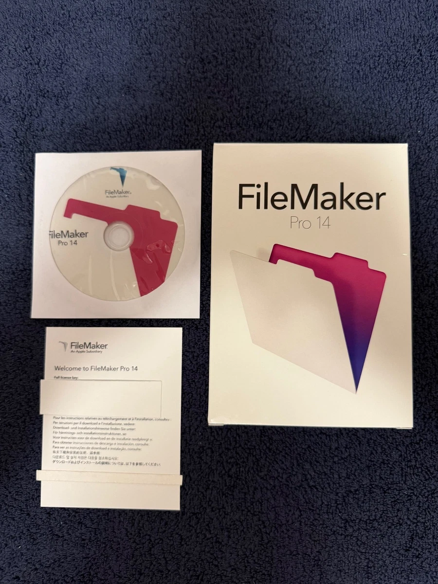 A-05885○FileMaker Pro 11 Windows/Mac対応 File Maker ファイル