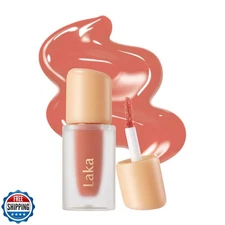 Laka Fruity Glam Lip Tint Mini, Glowing Lip Stain with Wide Color Spectrum, H