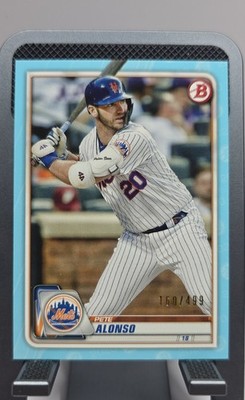 2020 Bowman - Pete Alonso #98 Sky Blue /499