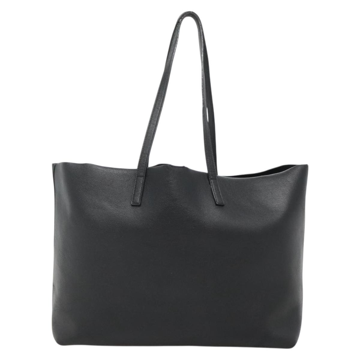 Borsa tote SAINT LAURENT pelle nero oro originale bs27991