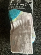 Smartwool PhD Outdoor Mid Crew Socks, Large (men 9-11.5 shoe size)