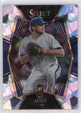 2022 Panini Select Premier Level Cracked Ice Prizm 5/25 AJ Alexy #104 0q3