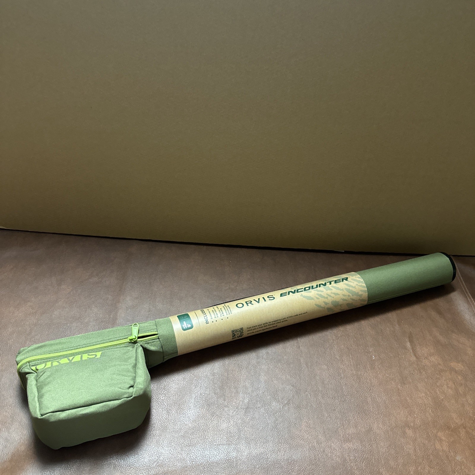 New Orvis Encounter Fly Rod Outfit - Fishing Rod and Reel Combo Starter Kit Case