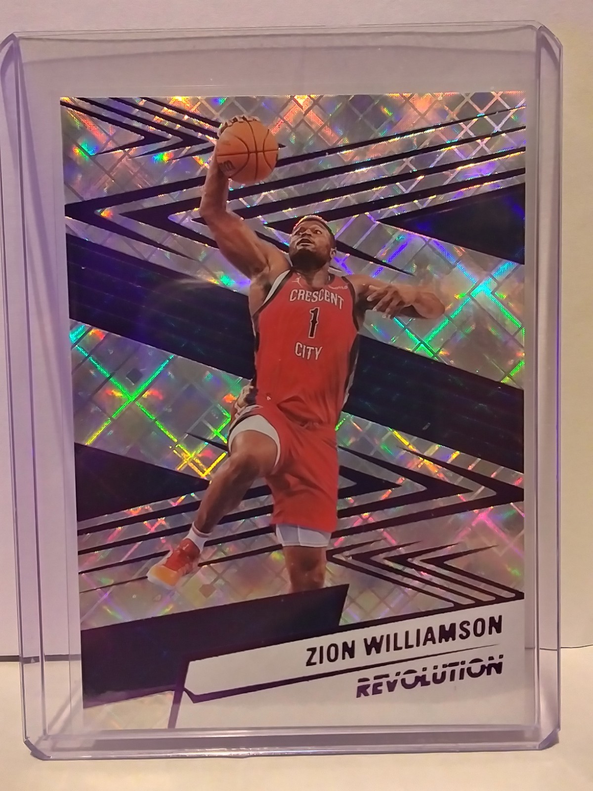 2025 Panini Revolution Basketball No.50 Cosmic /99, Zion Williamson