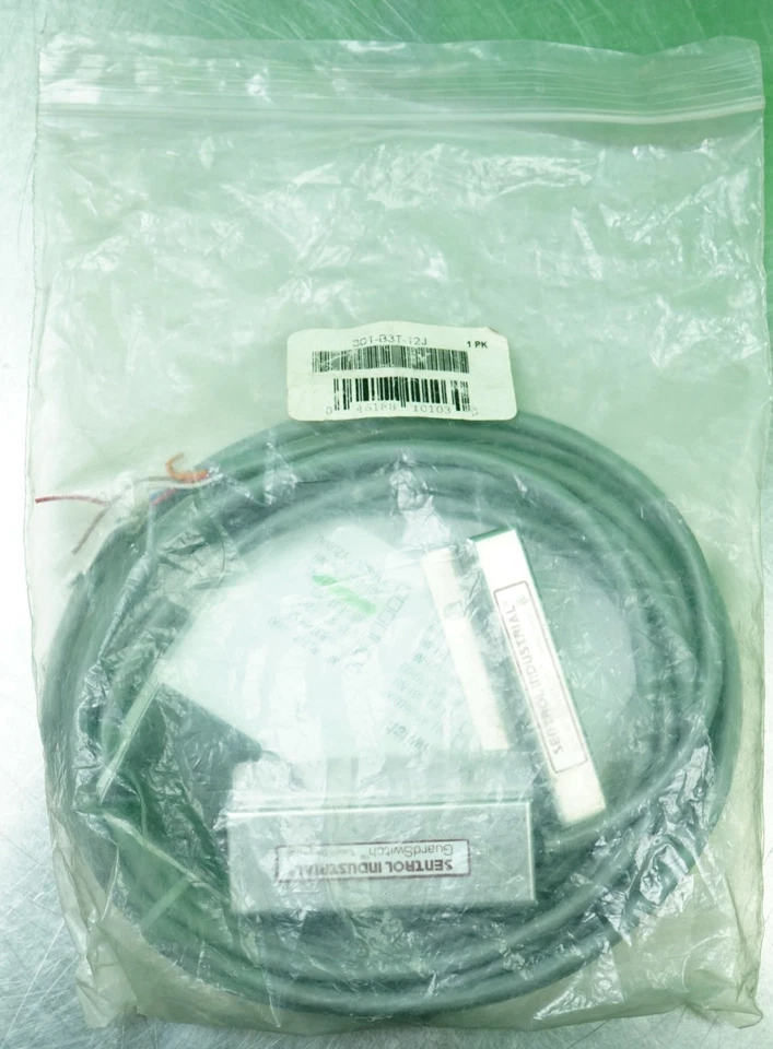 New-No Box GE 301-B3T-12J Sentrol Magnetic Safety Switch; SS; 125VAC/DC Foto 3 de 4