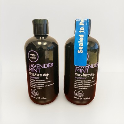 Paul Mitchell Tea Tree Lavender Mint MOSTURIZING Shampoo 10.14oz PACK OF 2