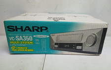 NOS Vintage Sharp VC-SA350 Video Cassette Recorder VHS VCR Player In Box RARE