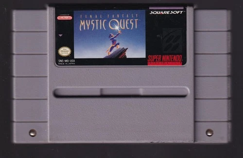 Final Fantasy Mystic Quest SNES 1992 AUTHENTIC TESTED Super Nintendo