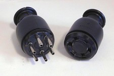 NEW SCARCE 6 SIX PIN CONNECTOR SET HAMMOND, LESLIE, RODGERS ORGAN SPEAKERS