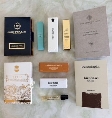 LOT of 10 Niche Perfume Fragrance Samples - NEW Authentic Brand Spray Samples
