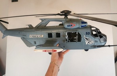 True Heroes Sentinel 1 U-53 Helicopter Lights Sounds 2017 Fits
