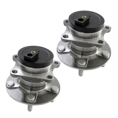 2pcs Rear Wheel Hub & Bearing Assembly for 2007 - 2012 Mazda CX-7 FWD w/ ABS
