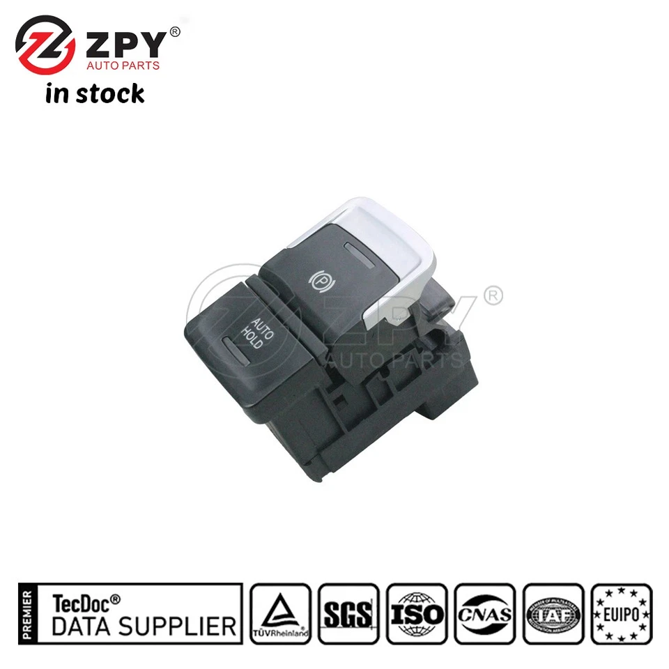 ZPY Hand Brake Control Switch Button For Volkswagen Passat Arteon 3G0 927 225  - Image 4 of 4