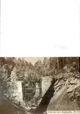 749449 Fotoabzug Baubeginn Ybbstalbahn Doppelgraben Brücke Amand Helm