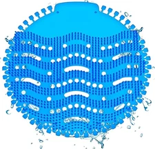 10 PACK Urinal Screen Deodorizer, 3D Wave Anti-Splash Urinal Cake Ocean Scent