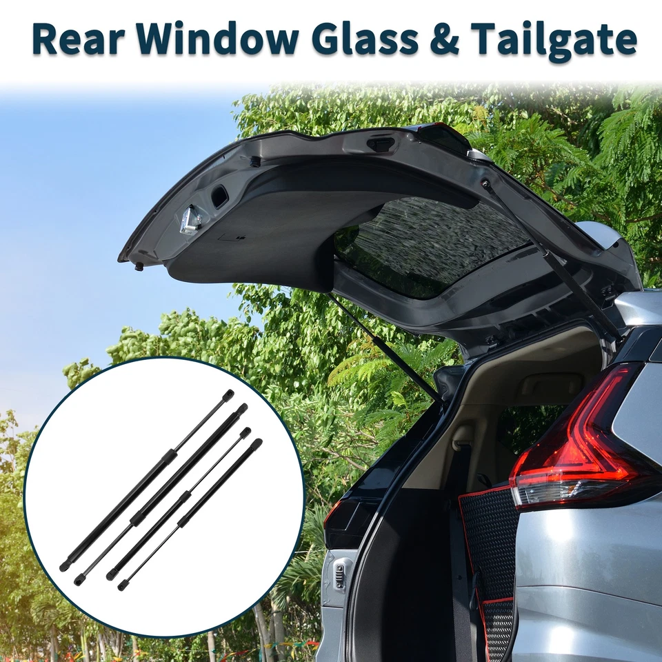 Rear Window Glass & Tailgate Lift Supports Struts No.57010050AB for Jeep Liberty - Image 3 of 4