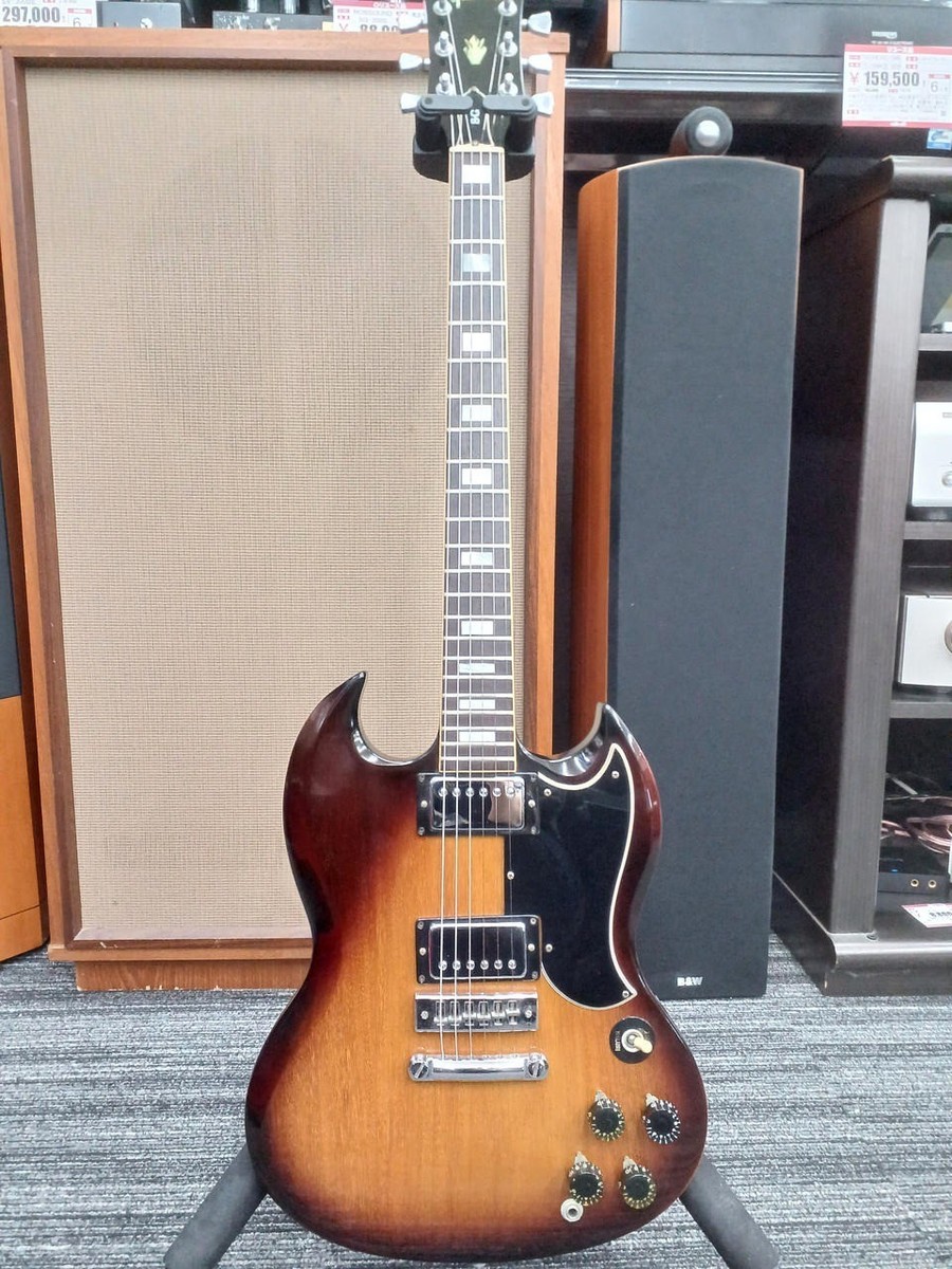 gibson sg tobacco Gibson SG Standard Tobacco Sunburst Made in USA 1975 Vintage Electric Guitar