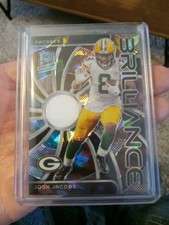 2024 Panini Spectra - Brilliance Josh Jacobs #BRI-JJS Celestial Prizm /40 (MEM)