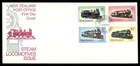 Mayfairstamps New Zealand FDC 1973 Steam Locomotives Combo First Day Cover aaz_8