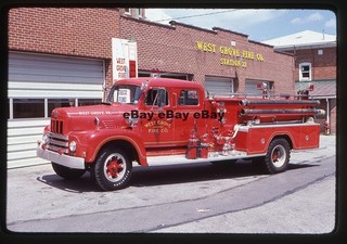 West Grove PA Engine 1954 International/Oren Fire Apparatus Slide