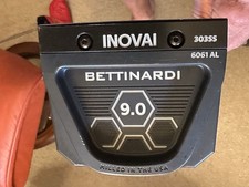 35” Bettinardi INOVAI 9.0 Putter  Steel Shaft  Black Milled Face w/ headcover 