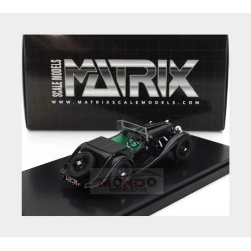 1:43 MATRIX Aston Martin 15/98 2-4 Seater Roadster Open 1938 Black MX40108-173 - Immagine 3 di 3