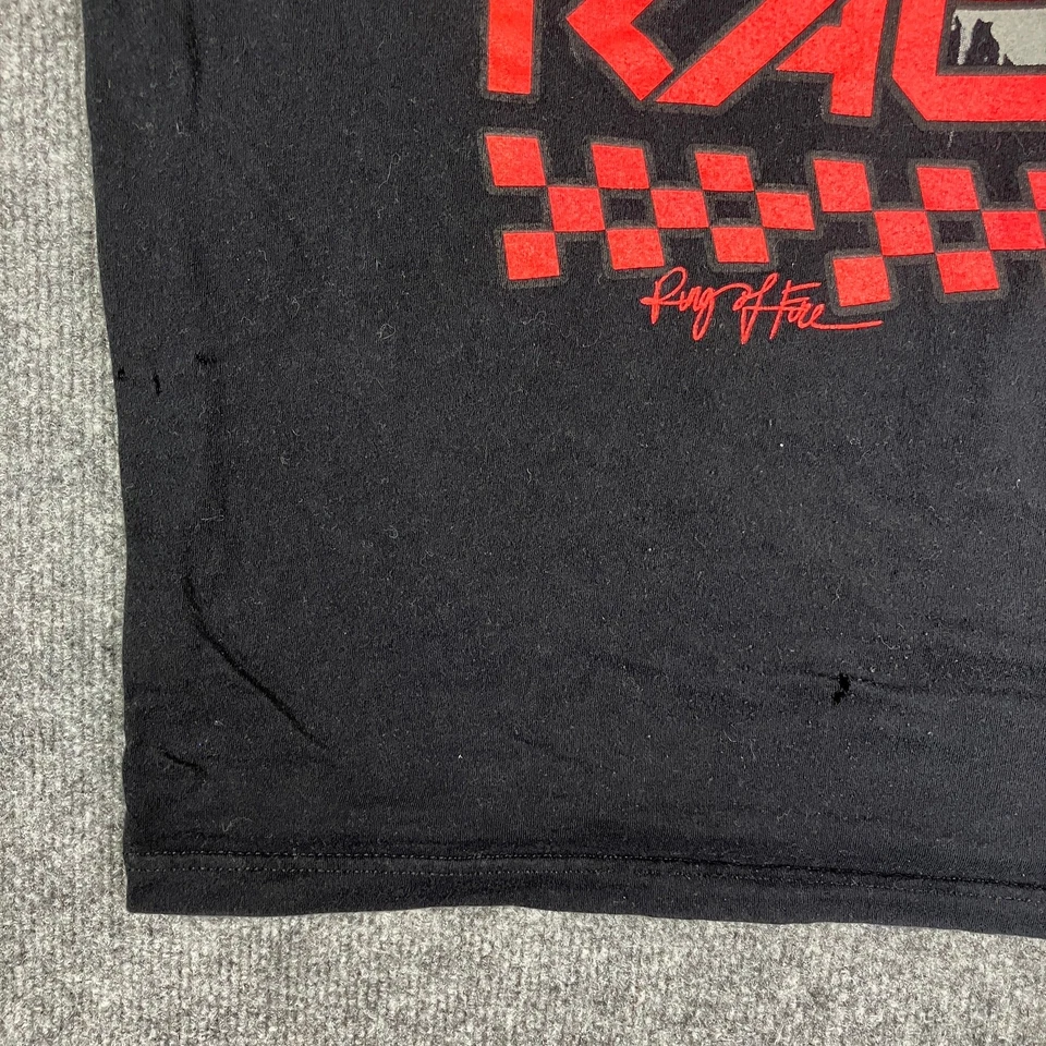 Camiseta Ring of Fire Para Hombre Talla 3XL Negra Tokyo Racing Gráfico Streetwear Camiseta Foto 2 de 4