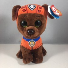 TY Beanie Boos - Paw Patrol ZUMA 6" Labrador Dog Plush Stuffed Animal Toy MWMTs