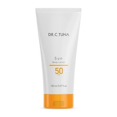 Dr. C. Tuna Sun Body Lotion LSF 50+ Farmasi Sonnenlotion. 
