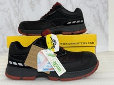 Dr Martens Calamuslos1p Industrial Oxblood Men’s Steel Toe Shoes Uk 8/ Eu 42