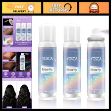 Holographic Body Glitter Spray Set - 3 Pcs Shiny Travel Hair  Clothes Sparkle f