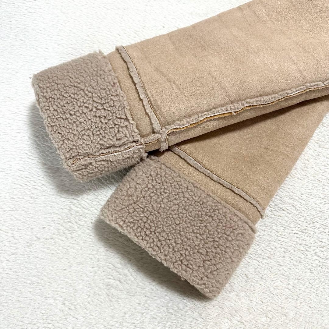 Ameri VINTAGE Shearling Sheep Mouton Coat Camel F… - image 11