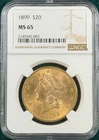 1899-P Liberty Double Eagle — photo from another recent sale