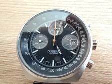 Dugena Monza Herrenchronograph Vintage Handaufzug Kal 7765 RAG 25 Jahre