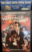 DVD Vantage Point Widescreen Edition Dennis Quaid Matthew Fox Forest Whitaker